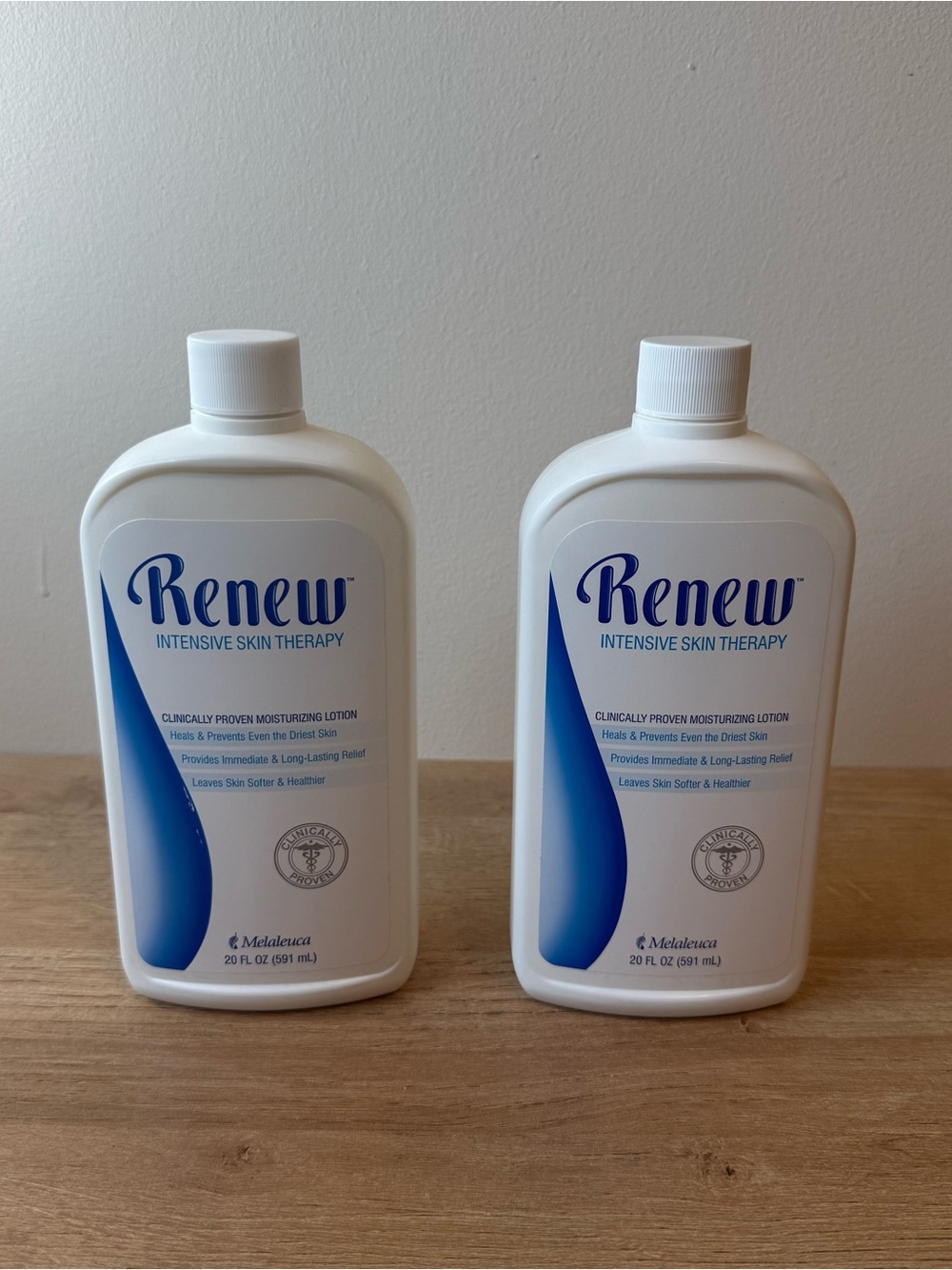 Melaleuca Renew Intensive Skin Therapy Lotion 20oz  Set 2 Pieces